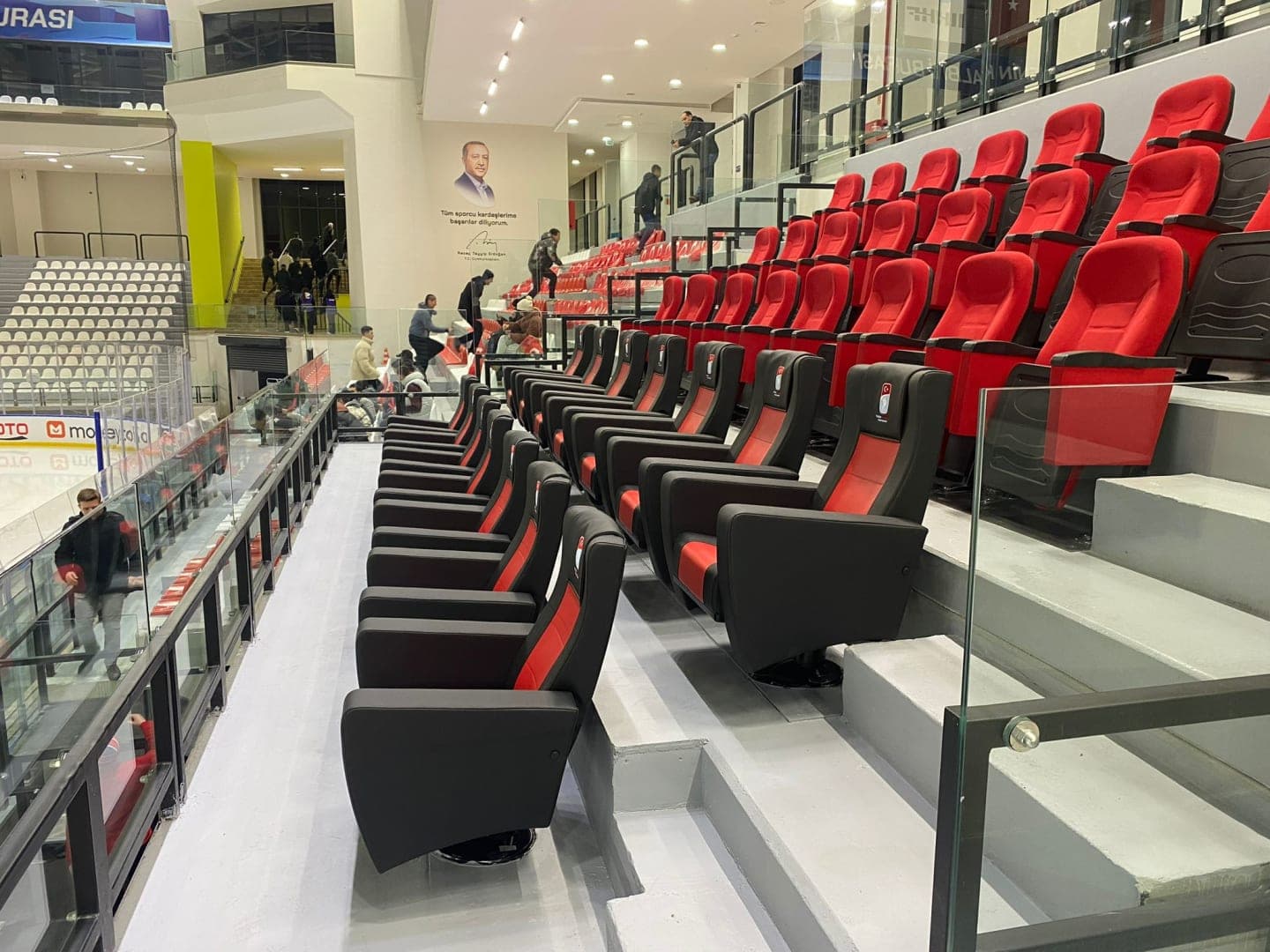 TBHF Protokol Tribünü Bölümü – VIP Oturma Alanı İyileştirme Çalışması - 1