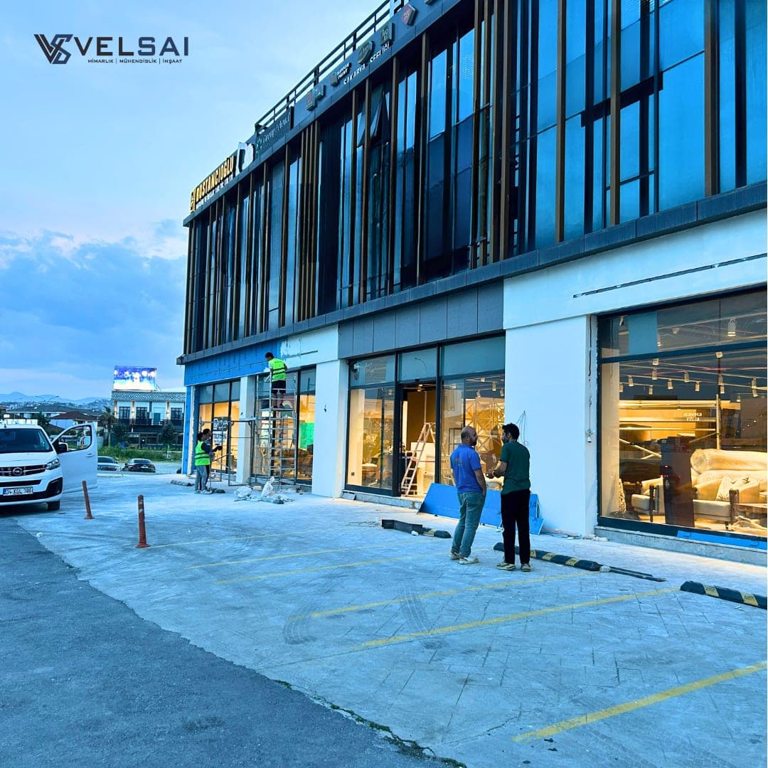 Sakarya Kervan Şubesi Dış Cephe Uygulaması - 1