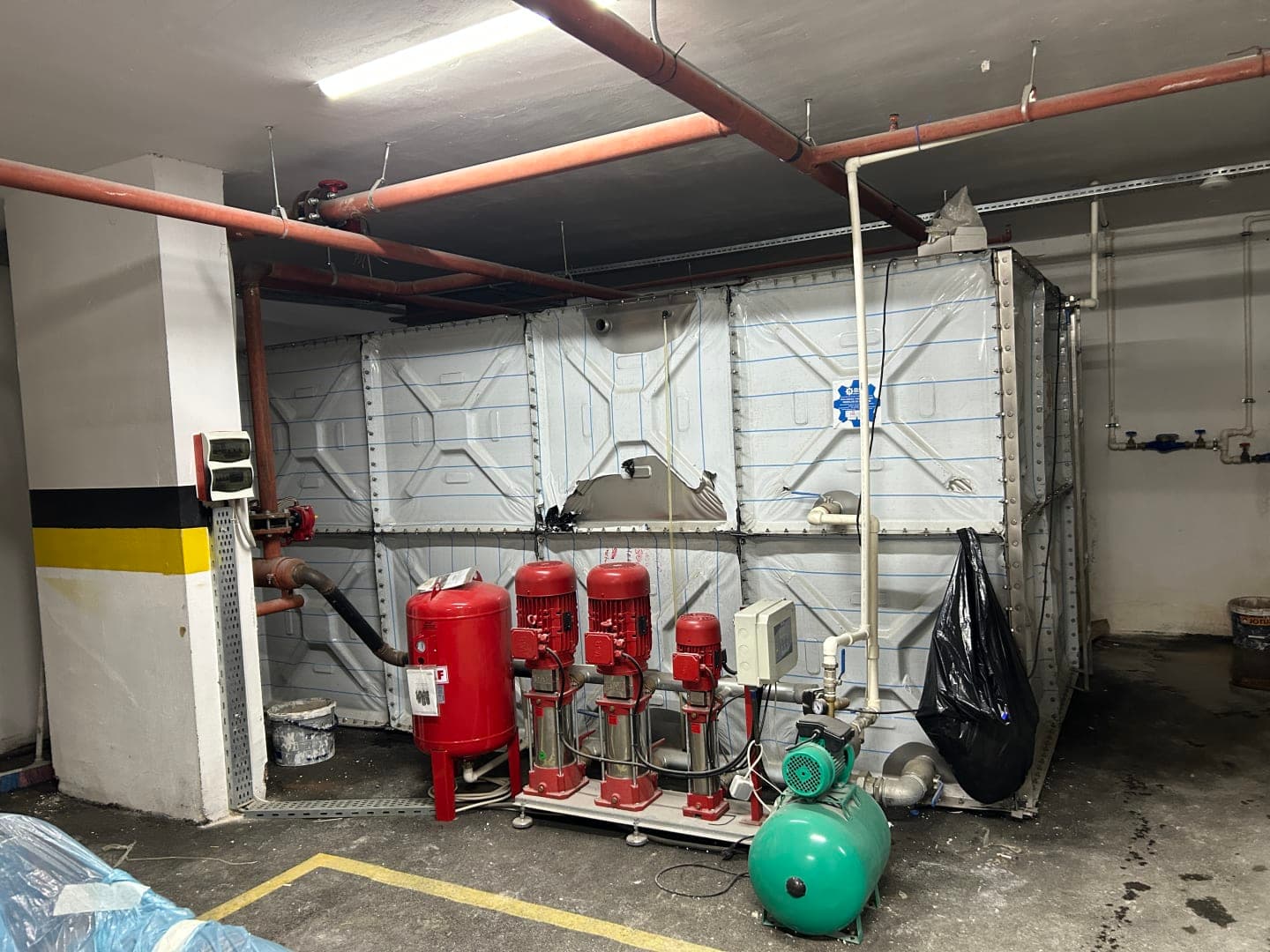 Kalamış Kervan Interior Yangın Tesisatı Uygulaması - 1