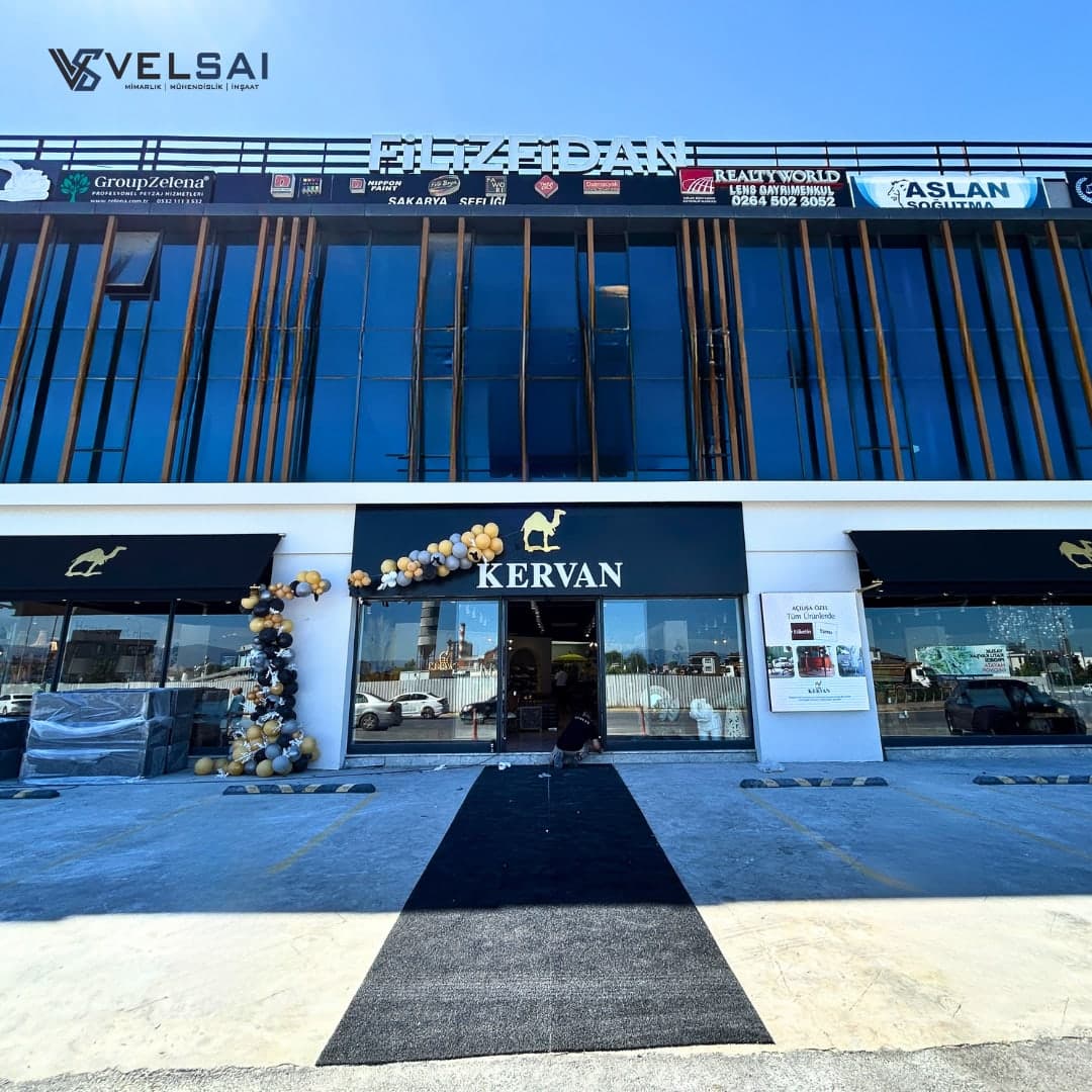 Sakarya Kervan Şubesi Dış Cephe Uygulaması